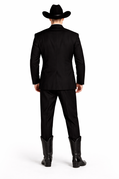 Apollo King Men's 2 Piece Nehru Styles Suit - Mandarin Collars