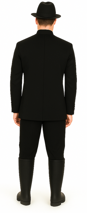 Apollo King Men's 2 Piece Nehru Style Suit - Mandarin Collars