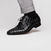 Marco Di Milano Apricena Black Leather Luxury Shoe