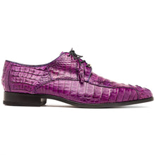 Marco Di Milano Apricena Caiman Crocodile Derby in Purple