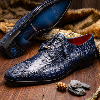 Marco Di Milano Apricena - Midnight Blue Leather Loafer