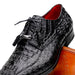 Marco Di Milano Apricena Black Leather Luxury Shoe