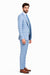 Statement Mens Modern Fit 3 Piece 100% Super 200s Wool Classic Windowpane Suit – Double Breasted Vest