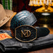 Marco Di Milano Arkansas Belt Black / Blue