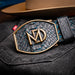 Marco Di Milano Arkansas Belt Black / Blue