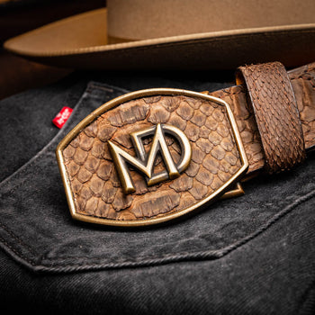 Marco Di Milano Arkansas Belt Brown Leather Dress Shoe