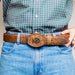 Marco Di Milano Arkansas Belt Cognac