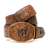 Marco Di Milano Arkansas Belt Cognac Leather Dress Shoe