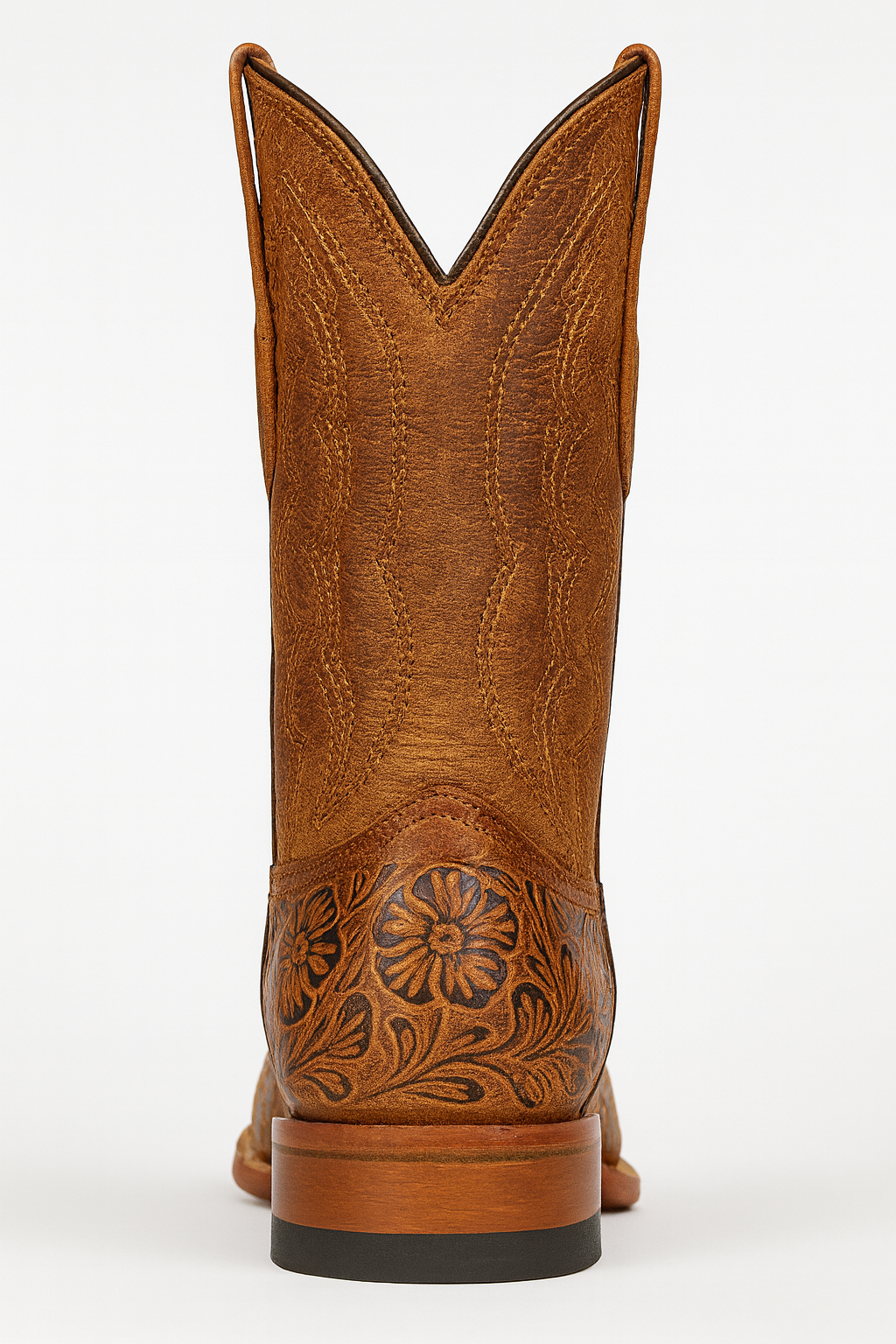 Hand Tooled Cowboy Boots Print - Image 9