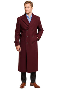 Mens Burgundy Trench Coat for Every Occasion