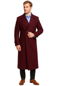 Mens Burgundy Trench Coat for Every Occasion
