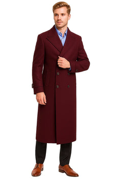 Mens Burgundy Trench Coat for Every Occasion - Image 7