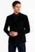 Black Velvet Blazer - Paisley Sport Coat - Slim Fit