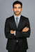 Authentic Tiglio Brand Men's Black 2-button Suit - High End Suits - High Quality Suits