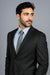 Authentic Tiglio Brand Men's Black 2-button Suit - High End Suits - High Quality Suits
