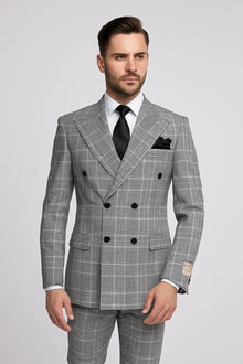 ROSSI MAN DOUBLE BREASTED SUIT ARTHUR RM2318