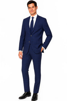 Renoir Marino Slim Fit Suit Style# Plaid Suit - Checkered Suit - Business Suit