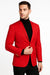 Red Big and Tall Blazer