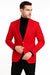Red Big and Tall Blazer