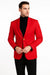 Red Big and Tall Blazer
