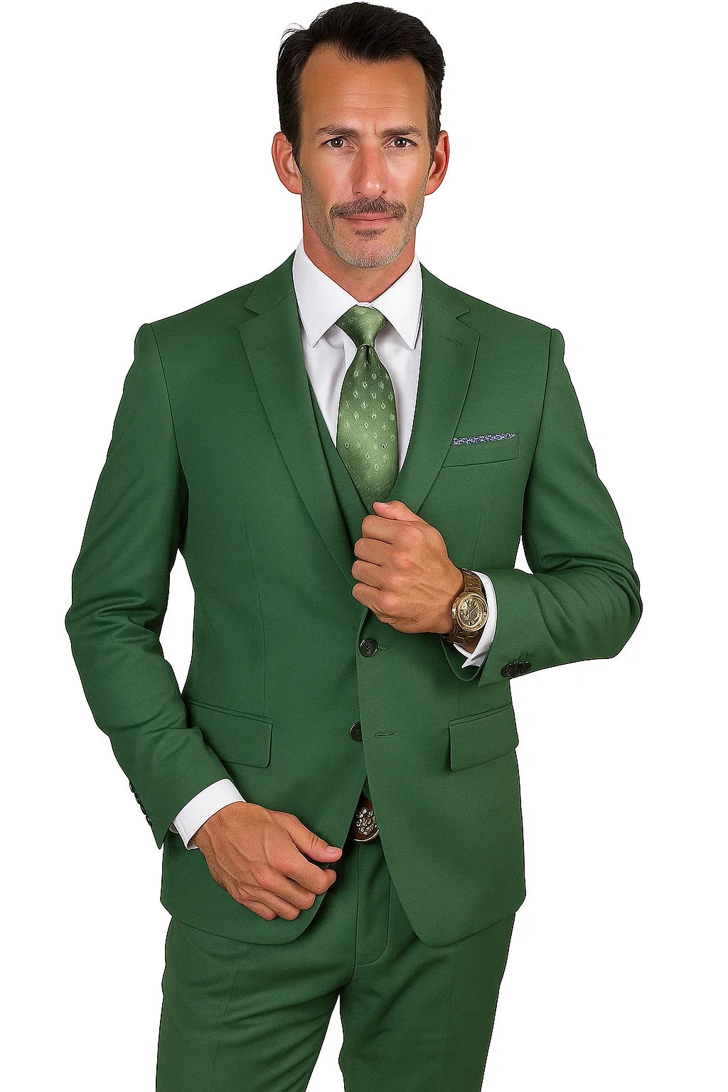 Forest Ultra Slim Fit Prom Suit or Wedding Suit for Men - Image 2