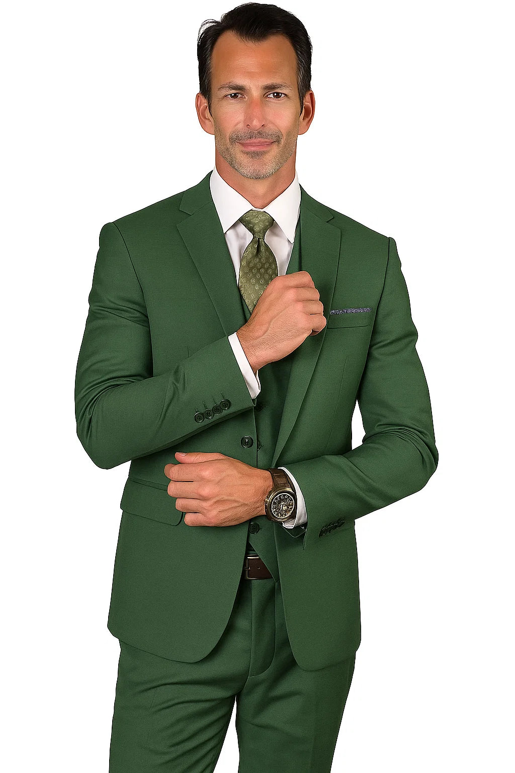 Forest Ultra Slim Fit Prom Suit or Wedding Suit for Men - Image 6