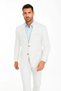 Men's Two Button White Cheap Priced Designer Fashion Dress Casual Blazer On Sale Blazer