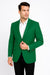 Augusta Green Blazer Men'S Classic Brass Buttons Blazer Sport Jacket