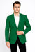 Augusta Green Blazer Men'S Classic Brass Buttons Blazer Sport Jacket