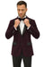 Men's  Peak Lapel Eggplant Two Button Men's Fancy Prom Outfit ~ Wedding Blaze