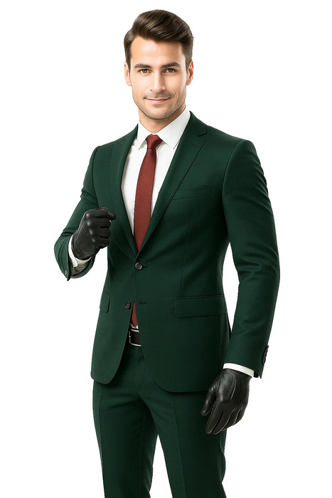 Men'S Hitman Agent 47 Black 2 Button Suit +Free Shirt And Tie