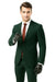 Men'S Hitman Agent 47 Black 2 Button Suit +Free Shirt And Tie