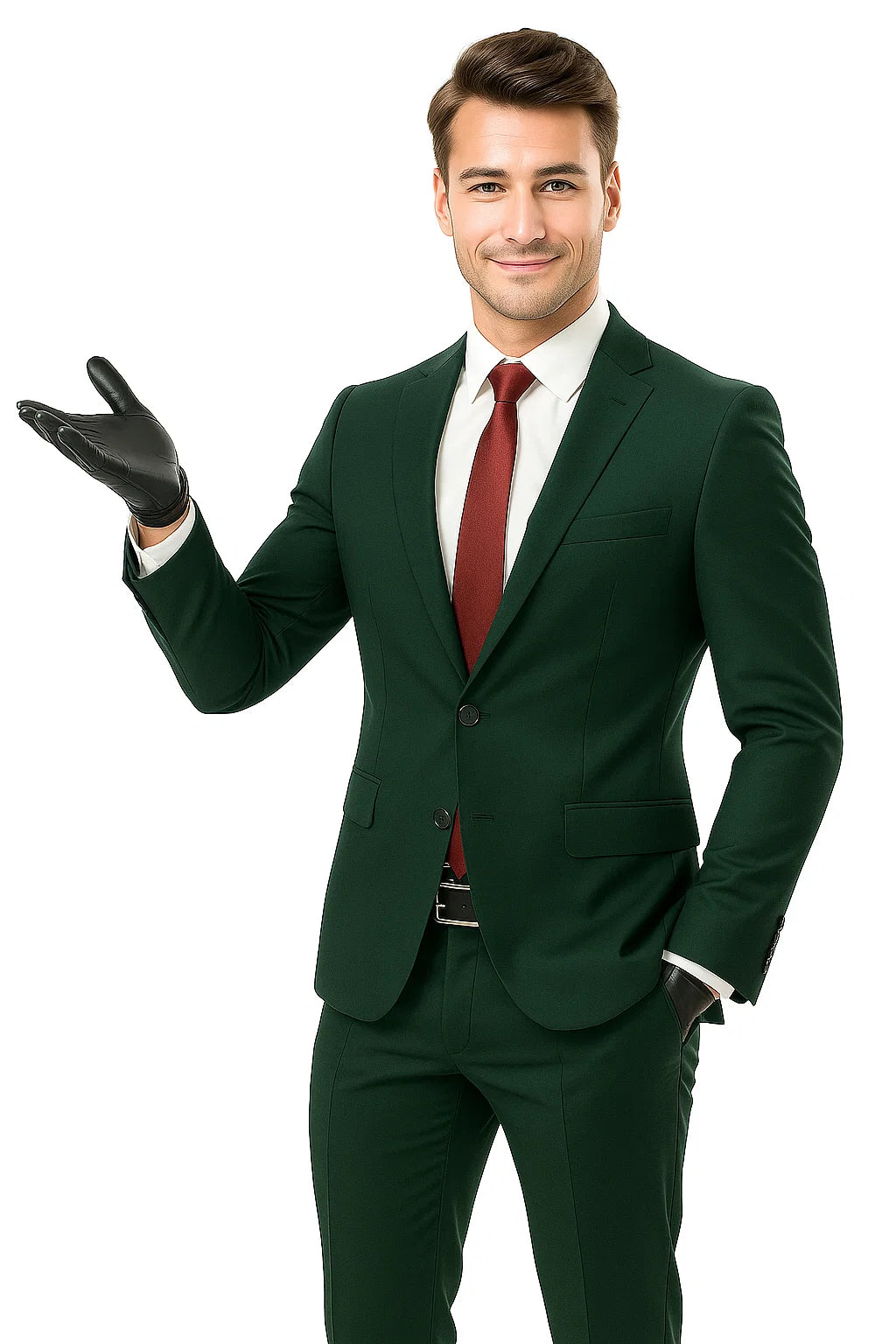 Men'S Hitman Agent 47 Black 2 Button Suit +Free Shirt And Tie - Image 8