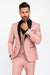 SKU#JA61429 Blush Tuxedo - Light Pink Tuxedo Suit