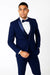 Light Navy Blue Tuxedo - Indigo Tuxedo - Wedding Tuxedo Suit