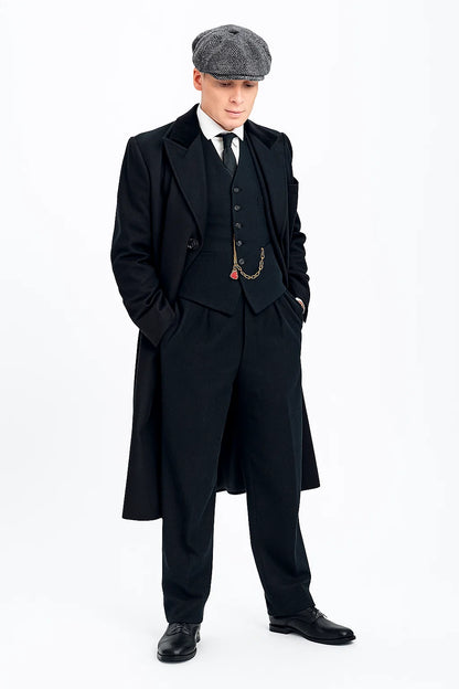 Peaky Blinders Black Suit for Every Occasion