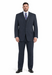 Athletic Cut Classic Suits Men's suit  Classic Relax Fit Pleated Pants 19 Inch Bottom Grey
