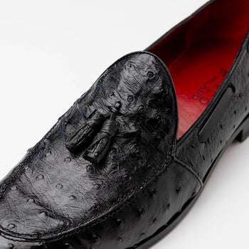 Marco Di Milano Aubiere Black Leather Dress Shoe