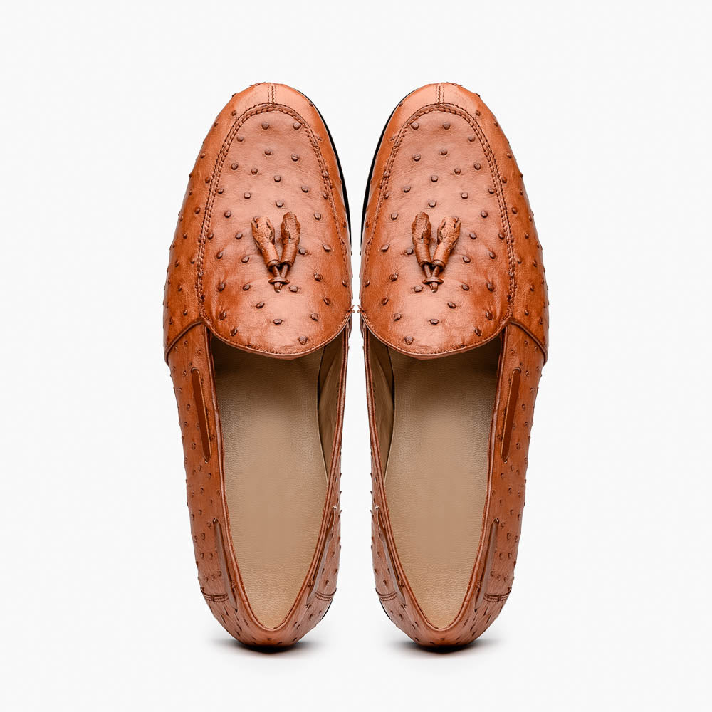 Marco Di Milano Aubiere Cognac Leather Dress Shoe