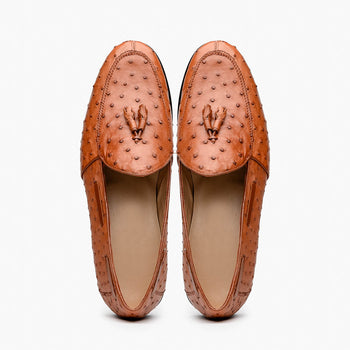 Marco Di Milano Aubiere Cognac Leather Dress Shoe