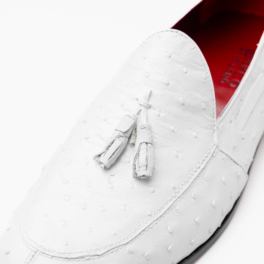 Marco Di Milano Aubiere White Leather Luxury Shoe