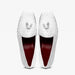 Marco Di Milano Aubiere White Ostrich Quill Tassel Loafers