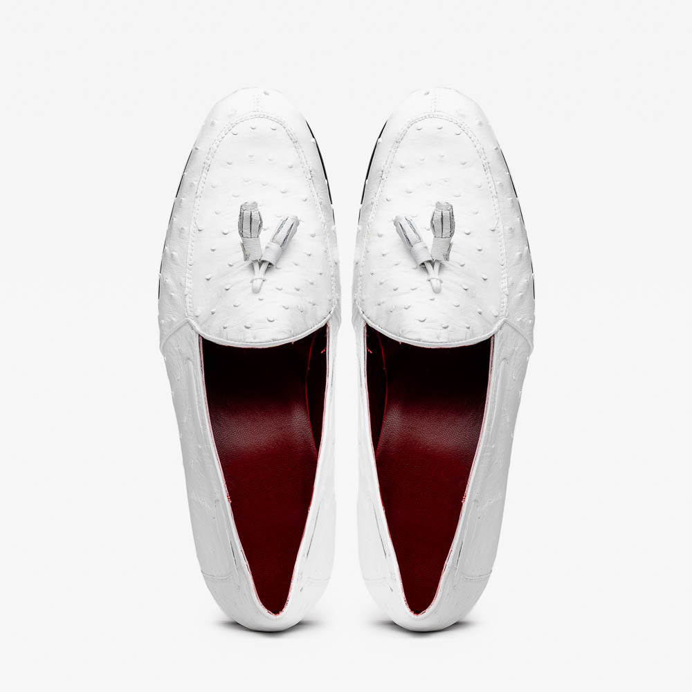 Marco Di Milano Aubiere White Leather Luxury Shoe