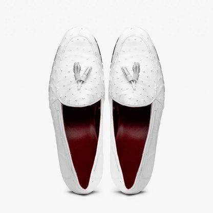 Marco Di Milano Aubiere White Leather Luxury Shoe