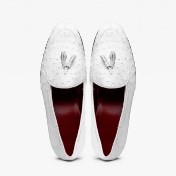 Marco Di Milano Aubiere White Leather Luxury Shoe