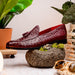 Marco Di Milano Aubiere Wine Leather Dress Shoe