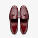 Marco Di Milano Aubiere Wine Ostrich Quill Tassel Loafers