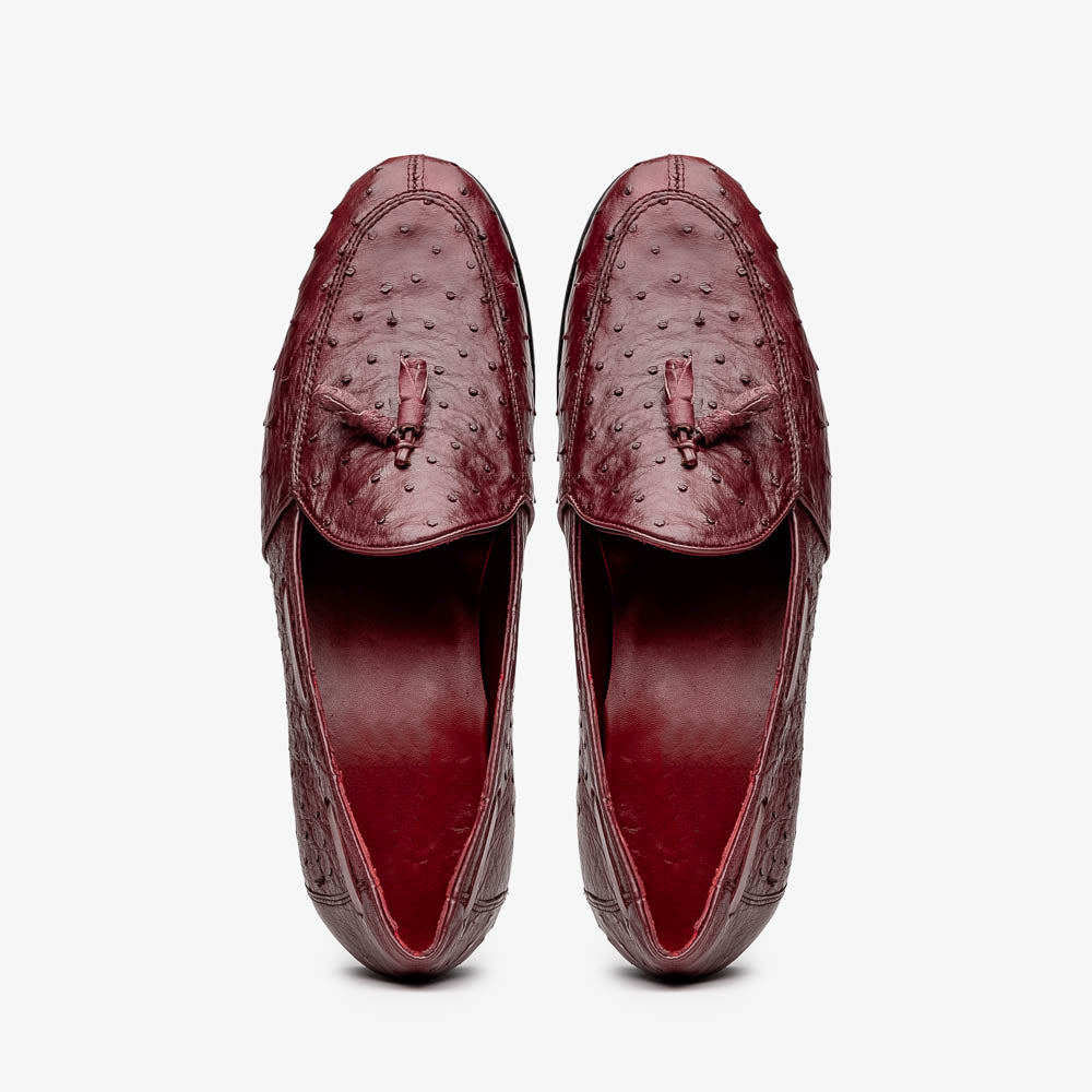 Marco_Di_Milano Aubiere Wine Leather Dress Shoe