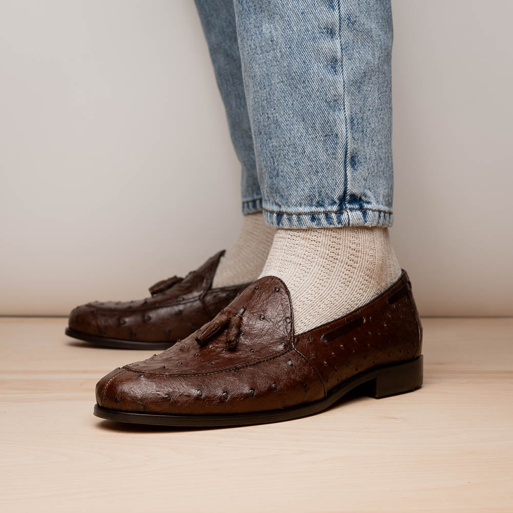 Marco Di Milano Aubiere Brown Leather Loafers