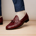 Marco Di Milano Aubiere Wine Leather Dress Shoe
